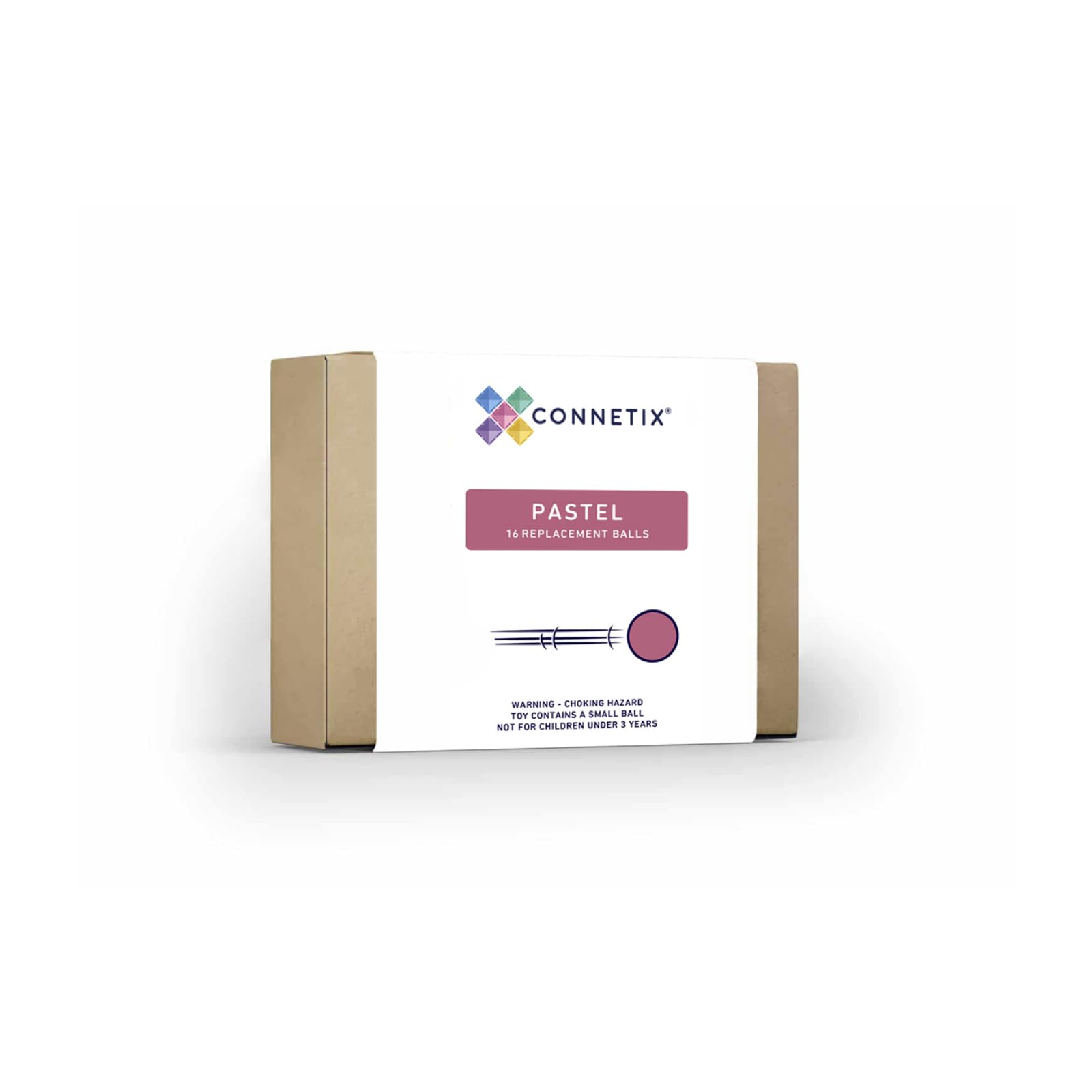 connetix-pastell-kugelpack-holzkugeln-16-st-ck image 1