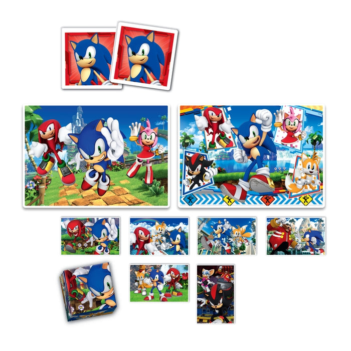 clementoni-edukit-4-in-1-sonic-lernspiel-set-puzzle-memo image 2