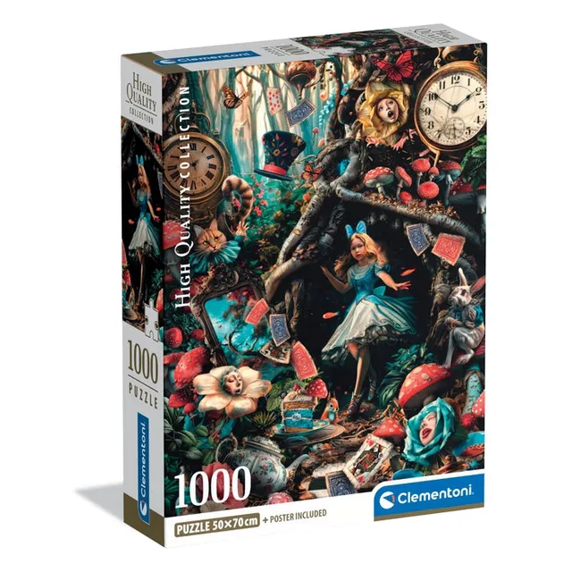 clementoni-another-day-in-wonderland-puzzle-1000-teile-70-x-50-cm image 1