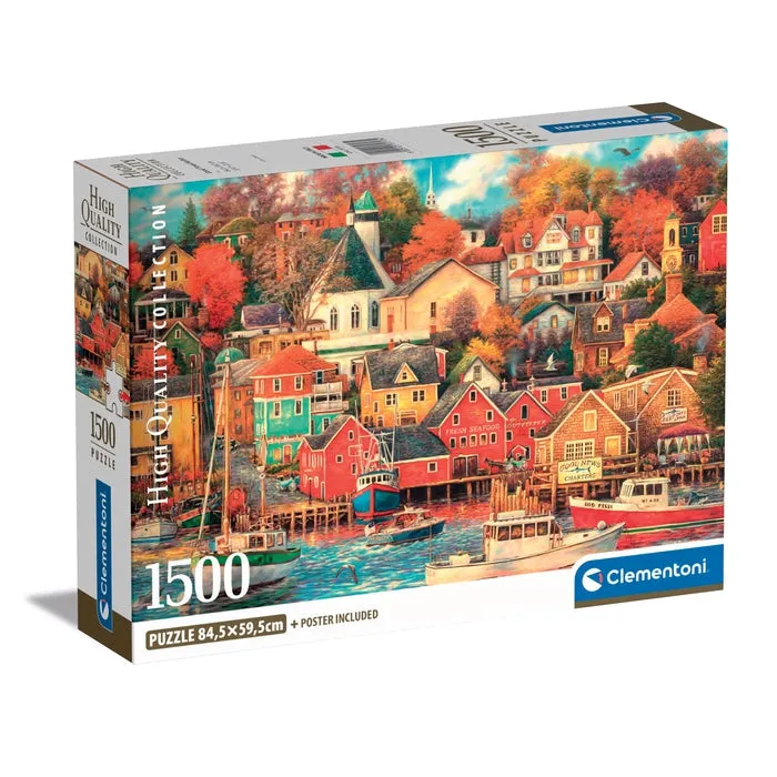 clementoni-good-times-harbour-puzzle-1500-teile-59-2-x-84-3-cm image 1