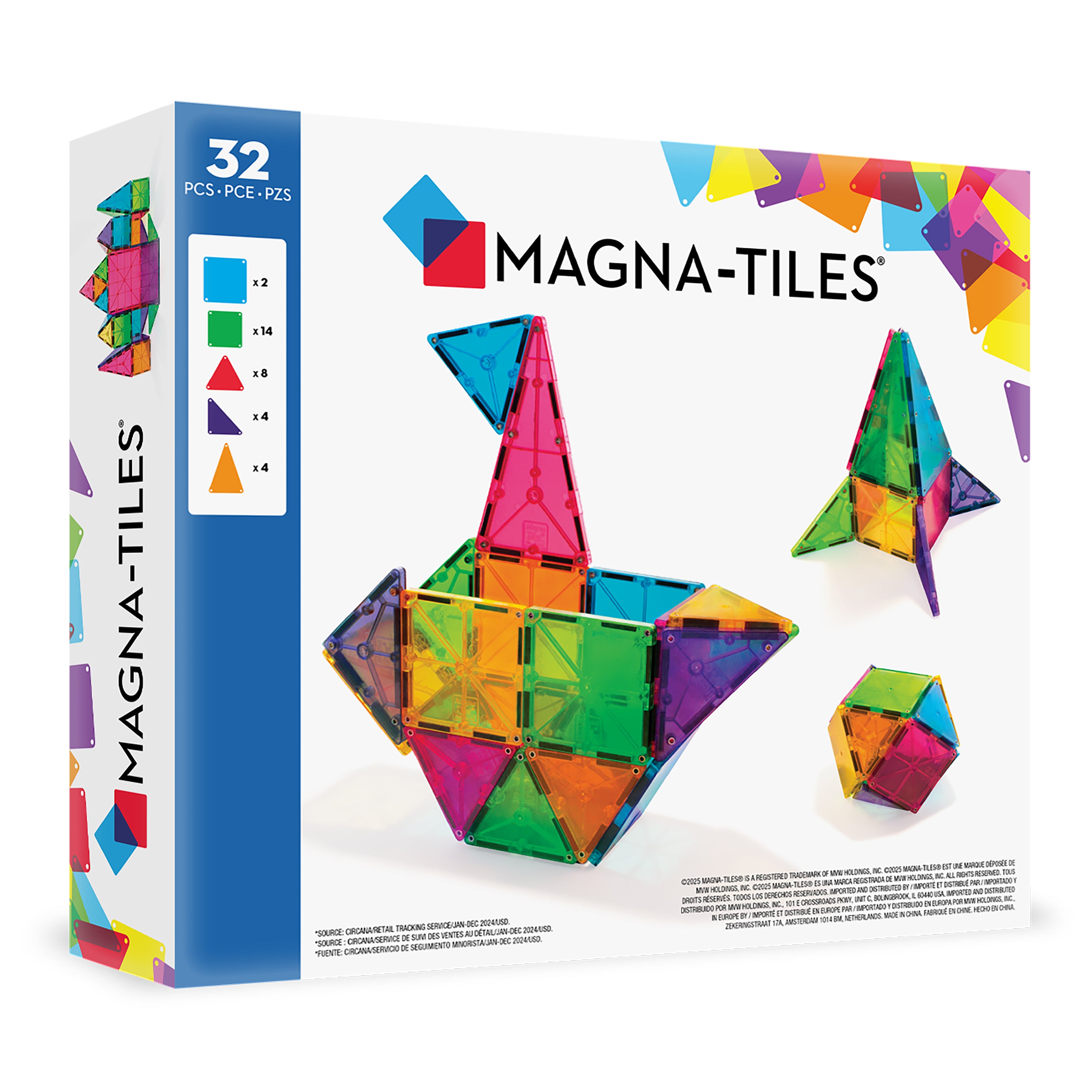 magna-tiles-classic-32-teiliges-set-magnetisches-basis-konstruktionsspiel image 7