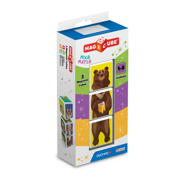 geomag-magicube-110-animals-3-w-rfel-magnetische-tierw-rfel image 1