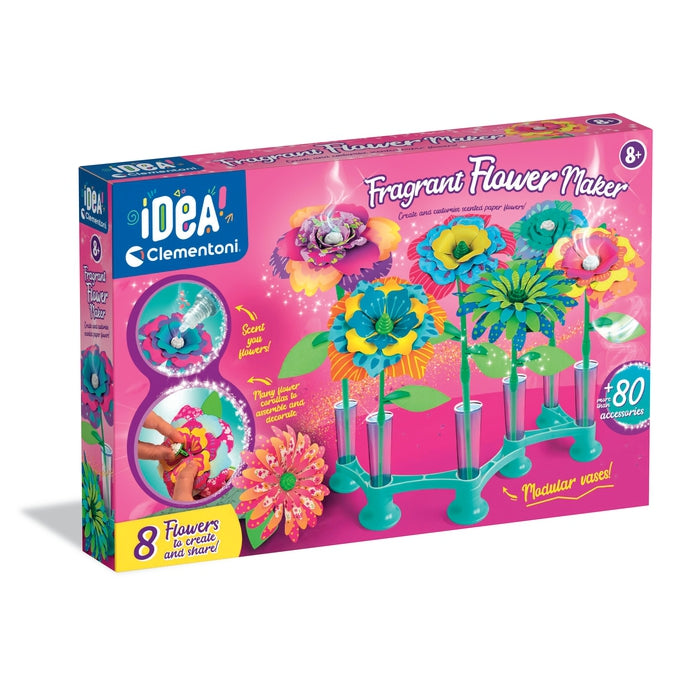 clementoni-idea-duftende-blumen-kreationen-kreativ-set-mit-vase image 1