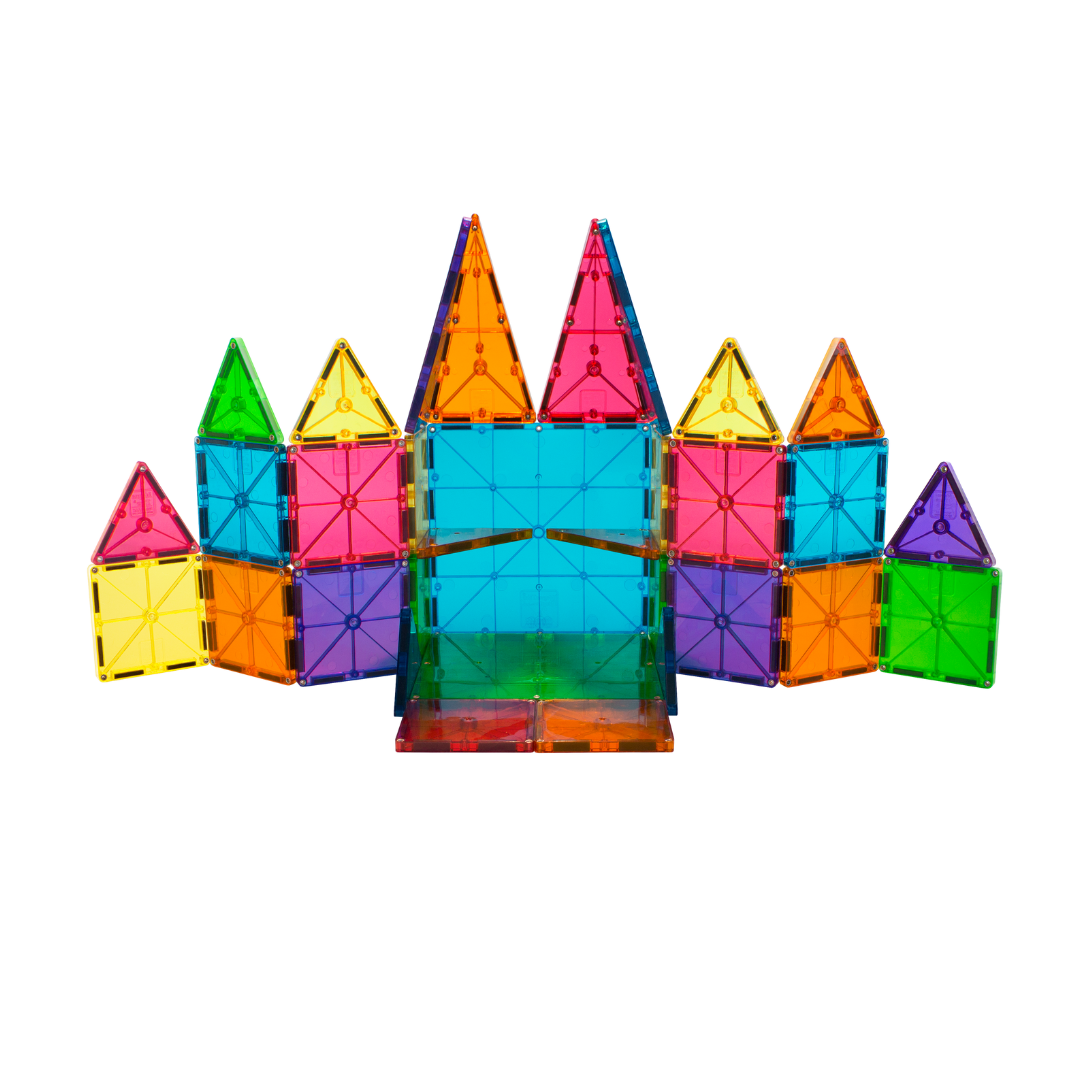 magna-tiles-classic-37-teile-magnetisches-konstruktionsspiel-starter-set image 4