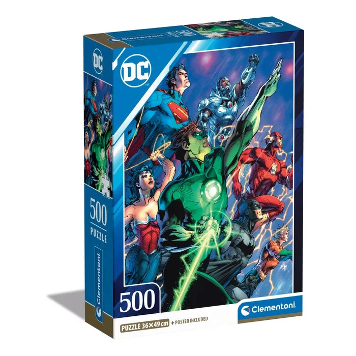 clementoni-dc-comics-puzzle-500-teile image 1