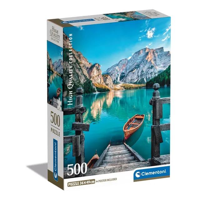 clementoni-braies-lake-puzzle-500-teile image 1