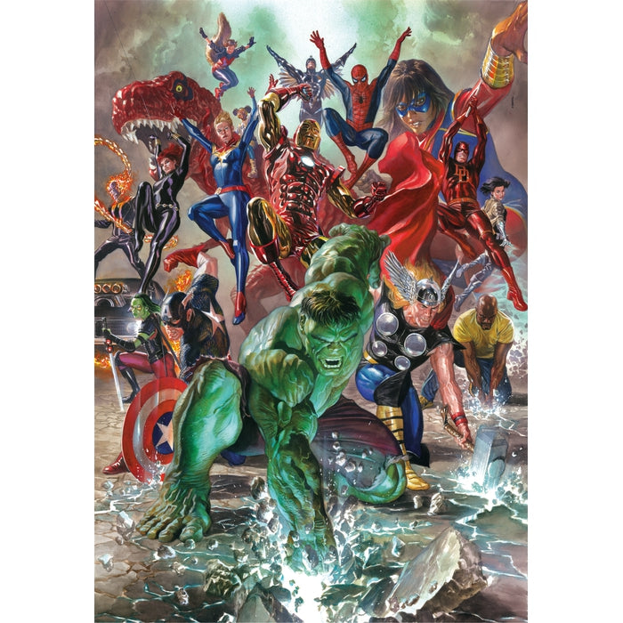 clementoni-puzzle-marvel-500-teile-49-x-36-cm image 2