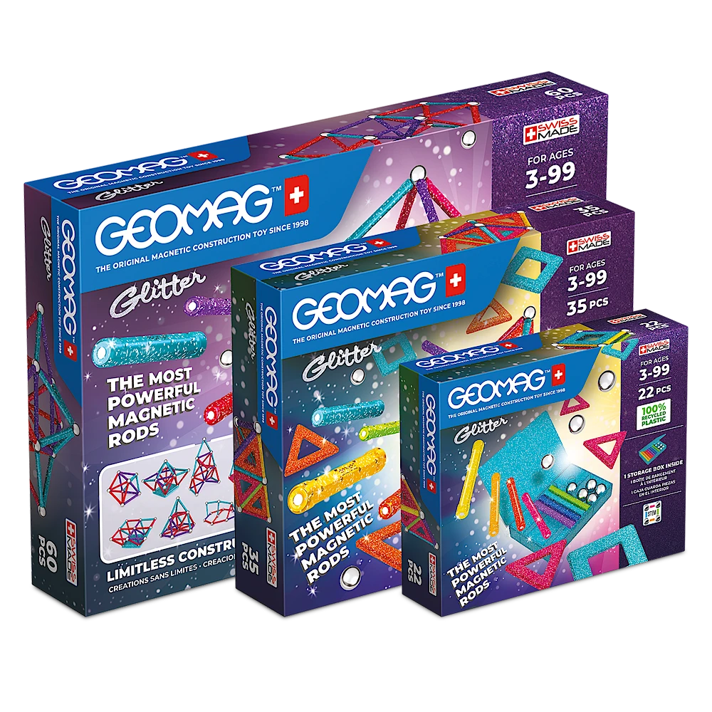 geomag-glitter-bundle-gro-magnetisches-konstruktionsspiel image 1
