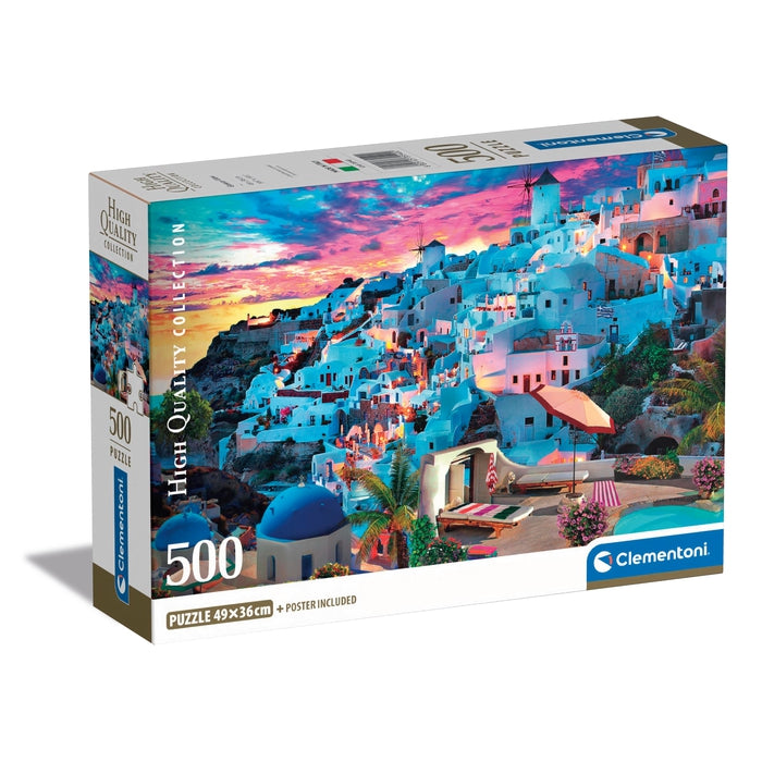 clementoni-greece-view-puzzle-500-teile image 1