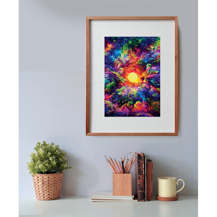clementoni-puzzle-500-teile-psychedelic-jungle-sunrise-49-x-36-cm image 3