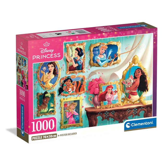 clementoni-disney-princess-puzzle-1000-teile-70-x-50-cm image 1