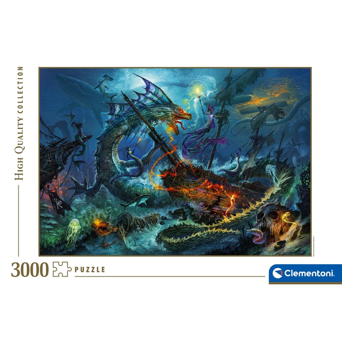 clementoni-the-underwater-battle-puzzle-3000-teile image 4