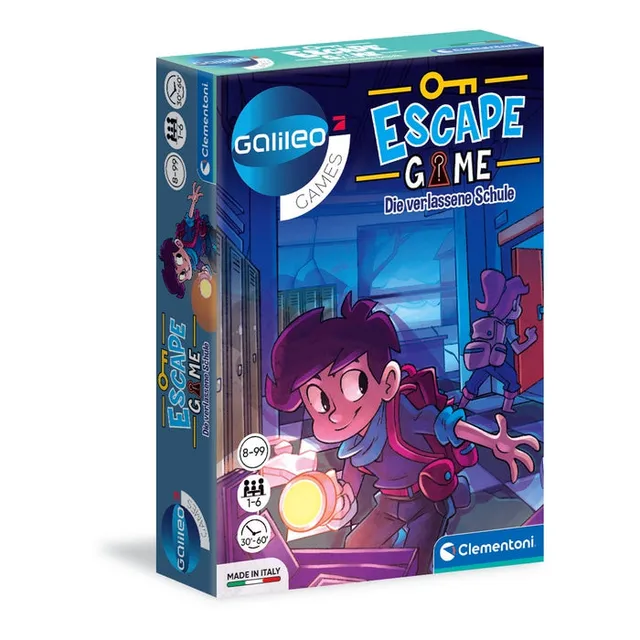 clementoni-galileo-games-escape-game-die-verlassene-schule-escape-room-brettspie image 1