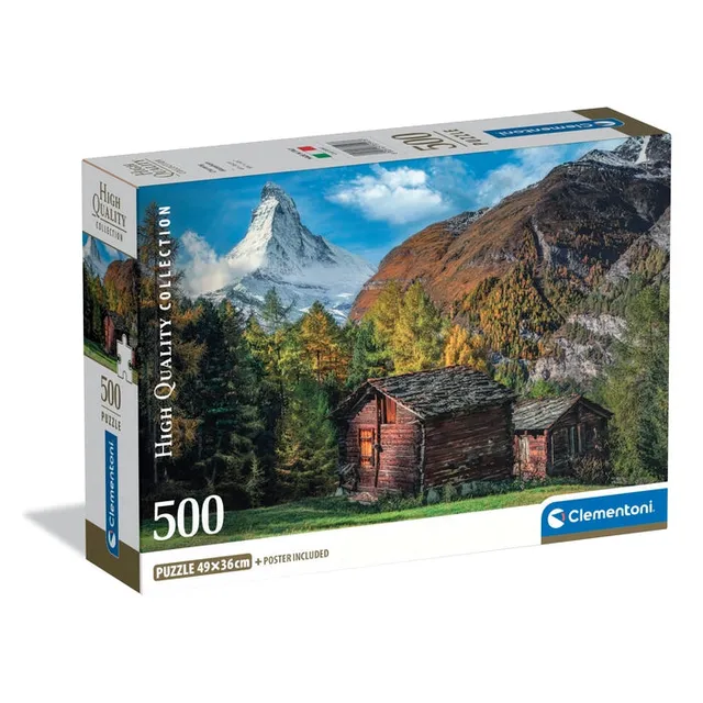 clementoni-charming-matterhorn-puzzle-500-teile image 1