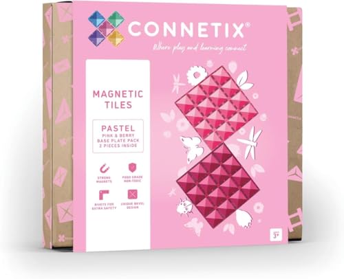 connetix-pastell-grundplatten-pack-magnetbausteine-basis-2-st-ck-30x30-cm image 7