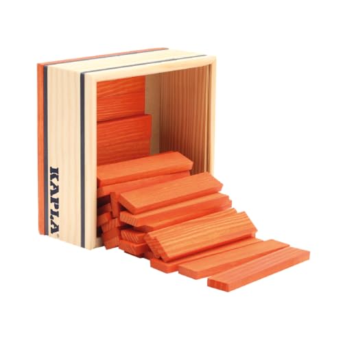 kapla-set-40-baukl-tze-orange-baukasten-holzspielzeug image 6