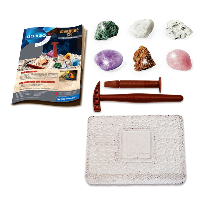 clementoni-galileo-lab-ausgrabungs-set-steine-und-mineralien-mit-hammer-und-mei- image 3