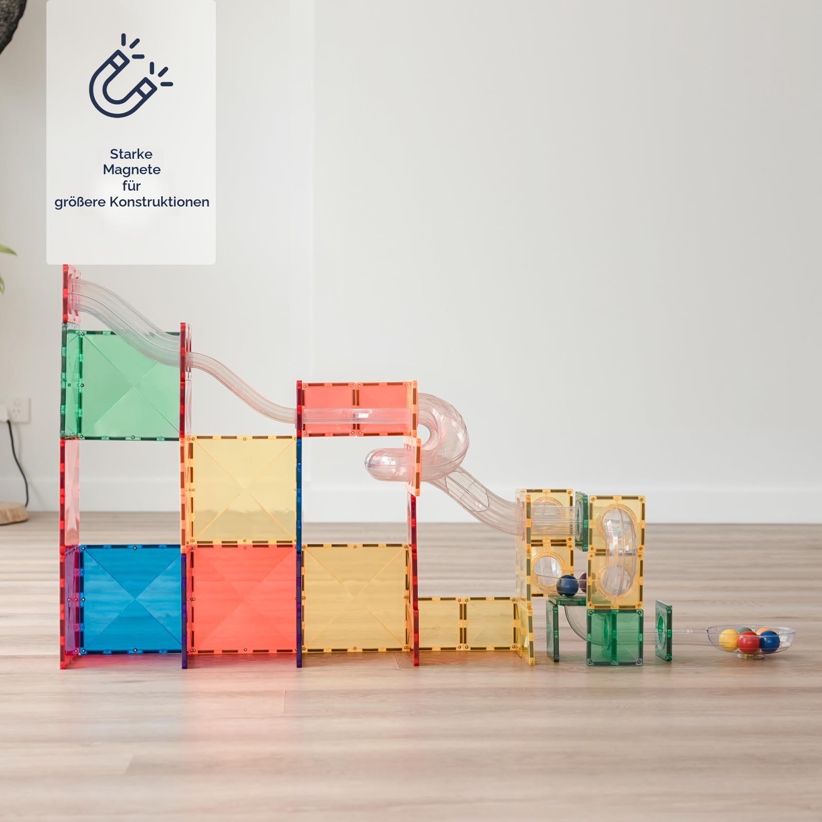 connetix-magnetbausteine-regenbogen-ball-run-pack-66-st-ck image 2