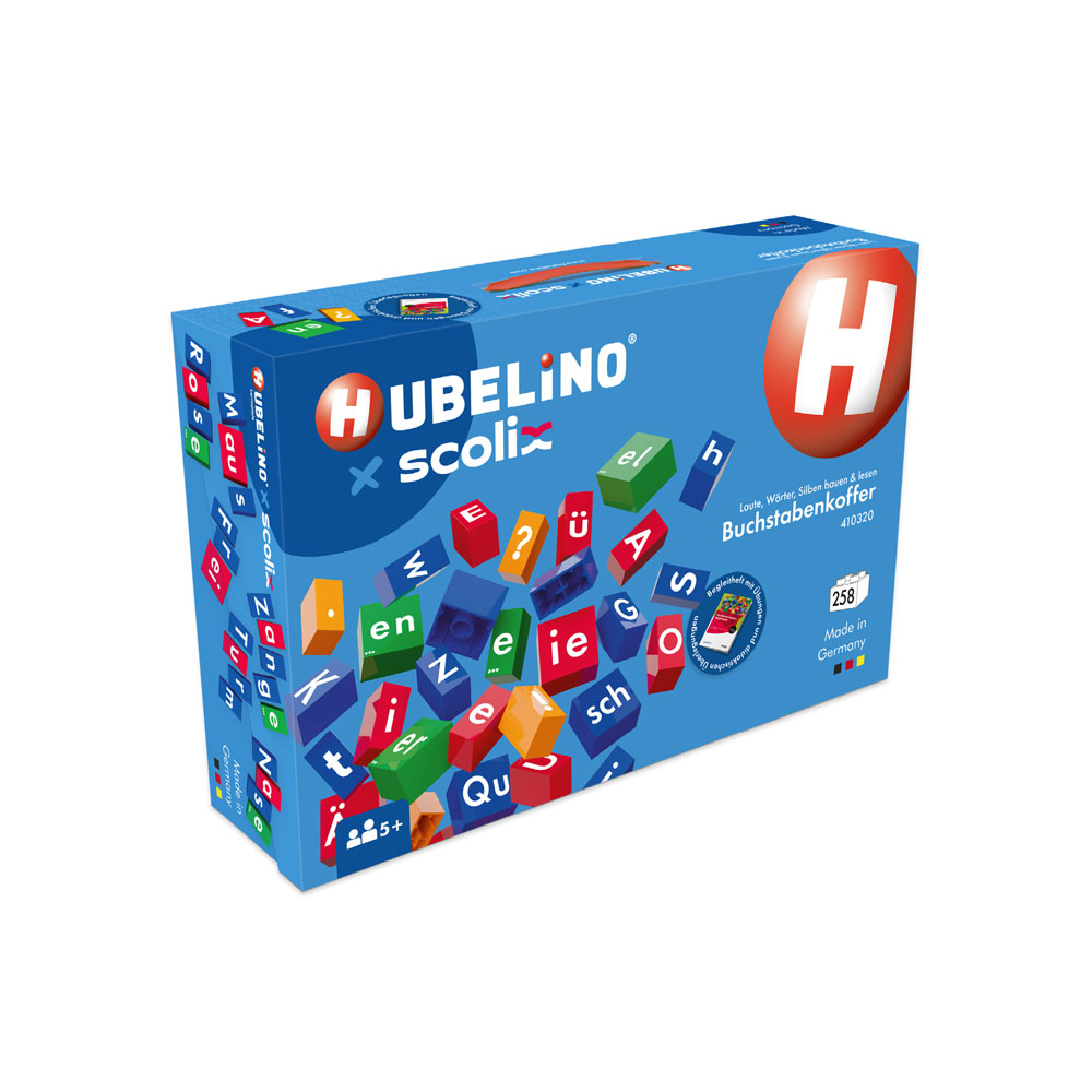 hubelino-buchstabenkoffer-lernbaustein-set-250-teile image 1