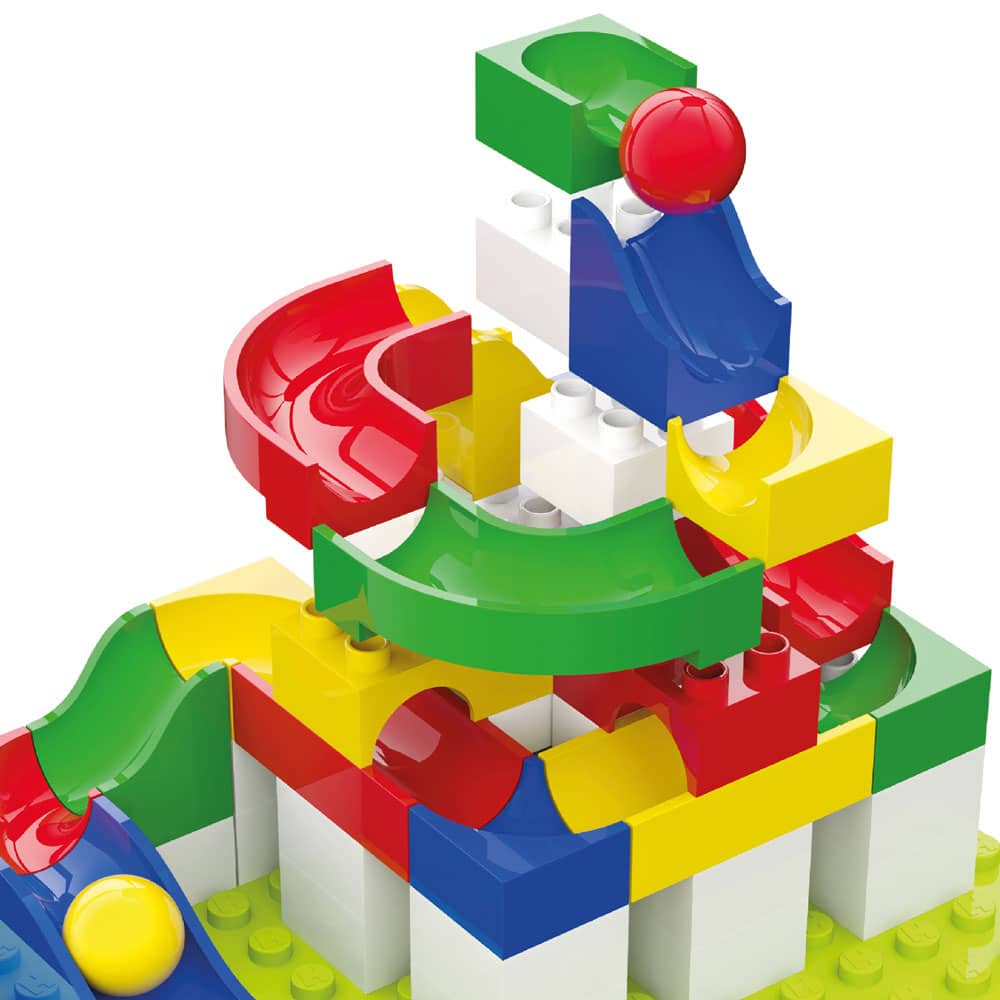 hubelino-mini-building-box-45-teiliges-kugelbahn-startset image 4