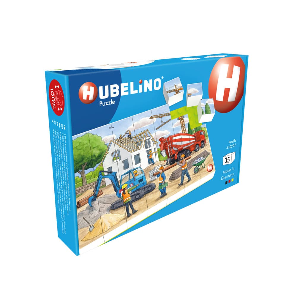 hubelino-puzzle-auf-der-baustelle-35-teiliges-steckpuzzle image 1
