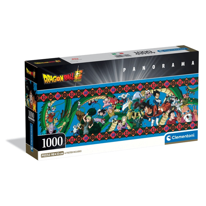 clementoni-dragon-ball-panorama-puzzle-1000-teile-98-x-33-cm image 1