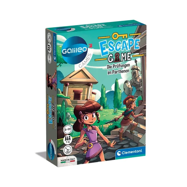 clementoni-galileo-games-escape-game-die-pr-fungen-im-parthenon-brettspiel image 1