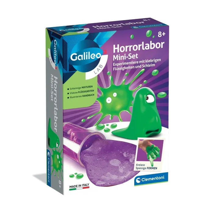 clementoni-galileo-fun-horrorlabor-mini-set-schleim-experimente image 1