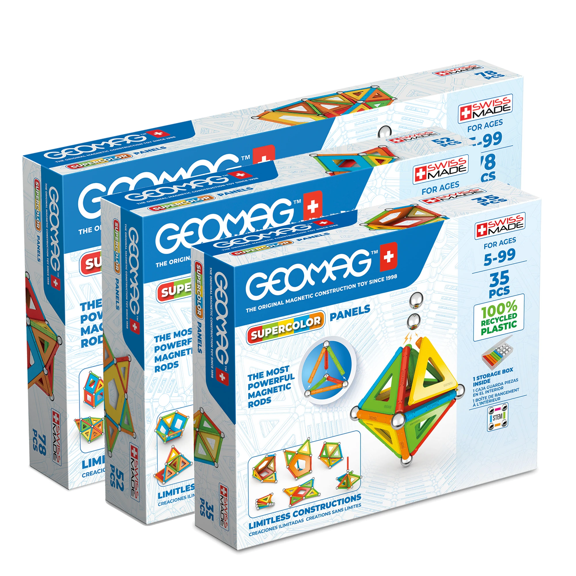 geomag-classic-bundle-color-5-magnetisches-konstruktionsspiel-bundle image 1