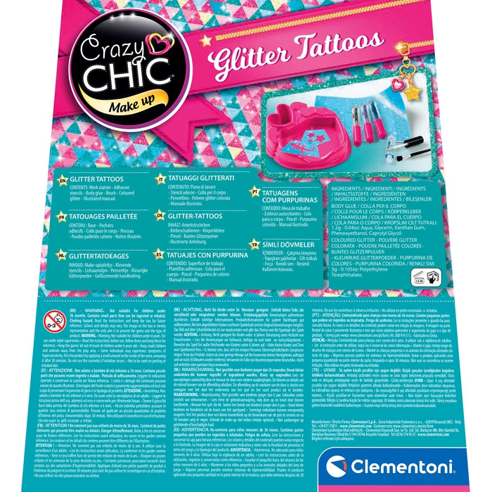 clementoni-crazy-chic-glitzer-tattoos-set image 3