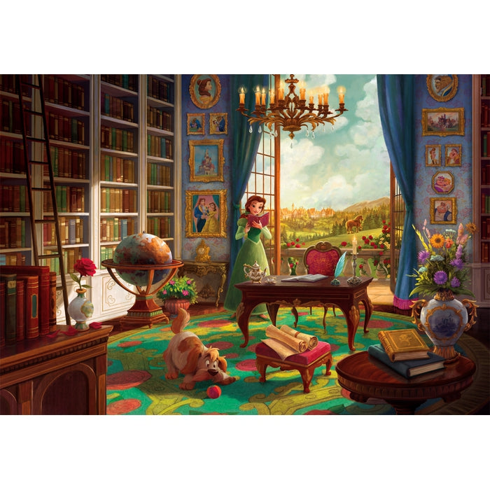 clementoni-disney-prinzessinnen-puzzle-belle-500-teile-erwachsenen-familienpuzzl image 2