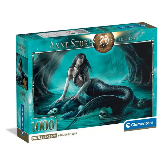 clementoni-anne-stokes-siren-s-lament-1000-teile-fantasy-puzzle image 1