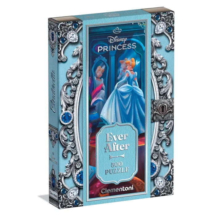 clementoni-cinderella-puzzle-500-teile-disney-prinzessinnen image 1