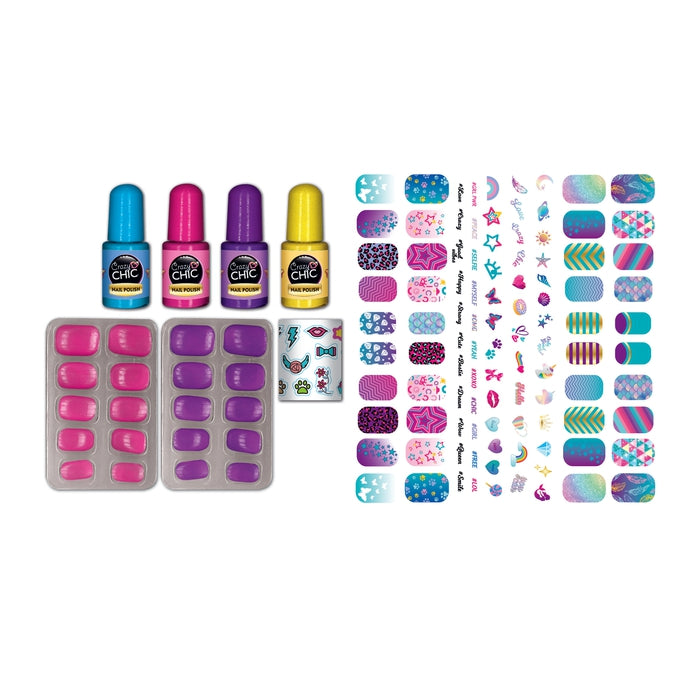clementoni-crazy-chic-fluoreszierende-n-gel-nail-art-set image 2