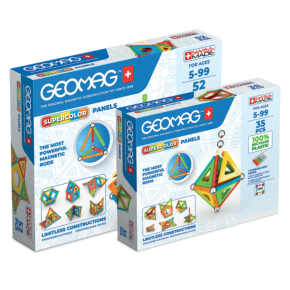 geomag-supercolor-bundle-piccolo-magnetisches-konstruktionsspiel image 1
