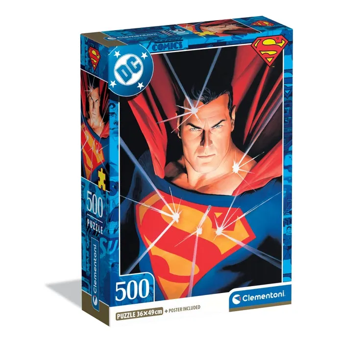 clementoni-superman-puzzle-500-teile image 1