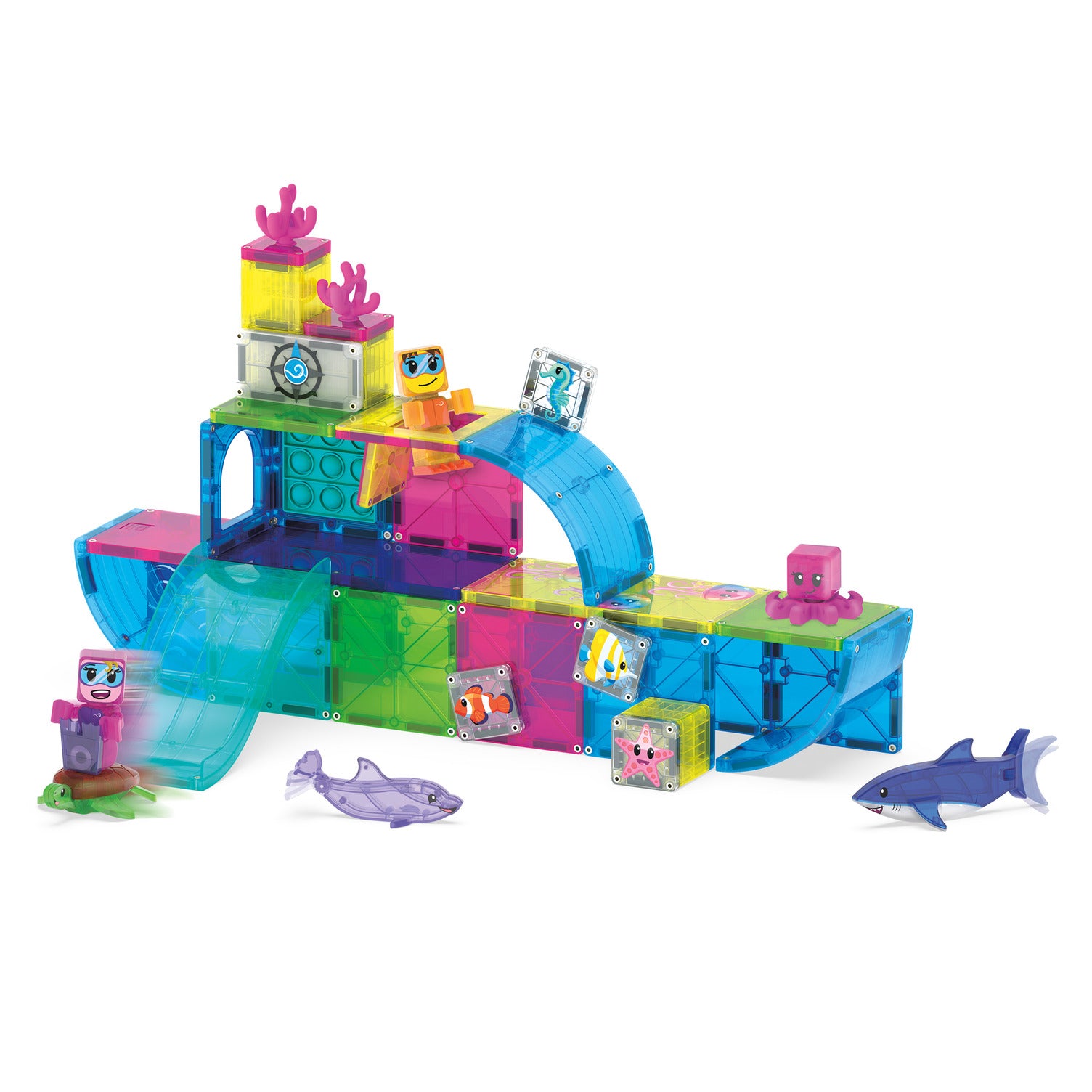 magna-tiles-undersea-adventure-58-teiliges-magnetisches-bauset image 4