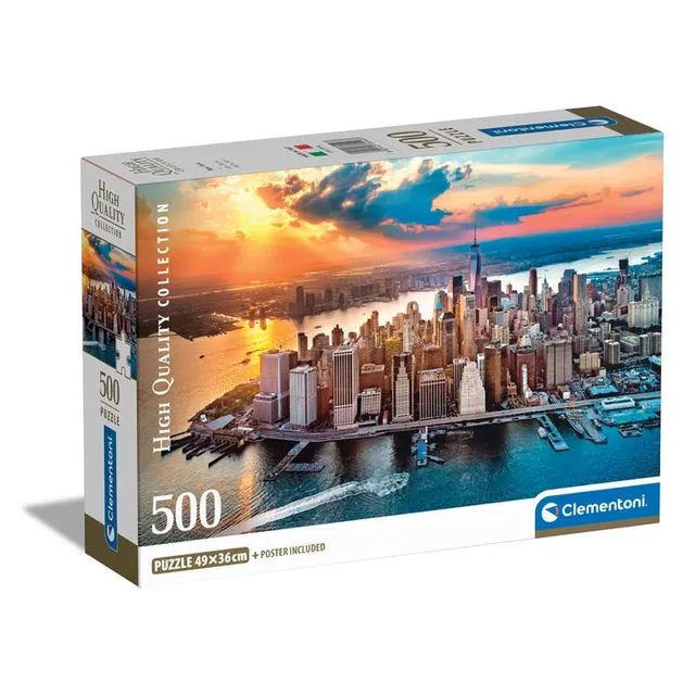 clementoni-puzzle-new-york-500-teile-city-puzzle image 1
