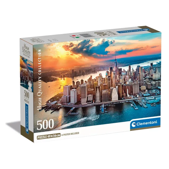 clementoni-puzzle-new-york-500-teile-city-puzzle image 1