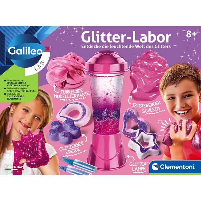 clementoni-galileo-fun-glitter-labor-schleim-und-kreativ-experimentierset-mit-la image 7
