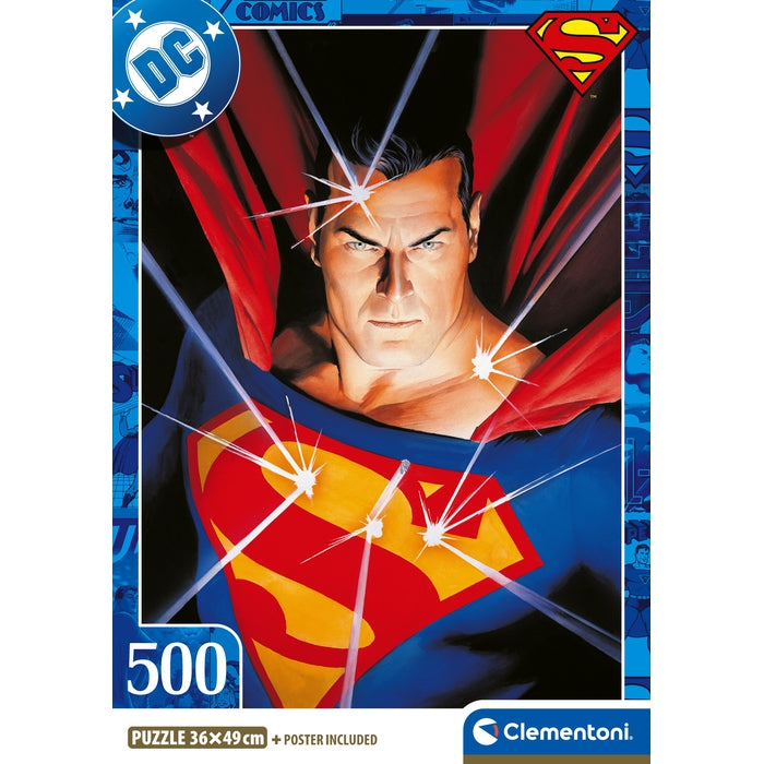clementoni-superman-puzzle-500-teile image 4