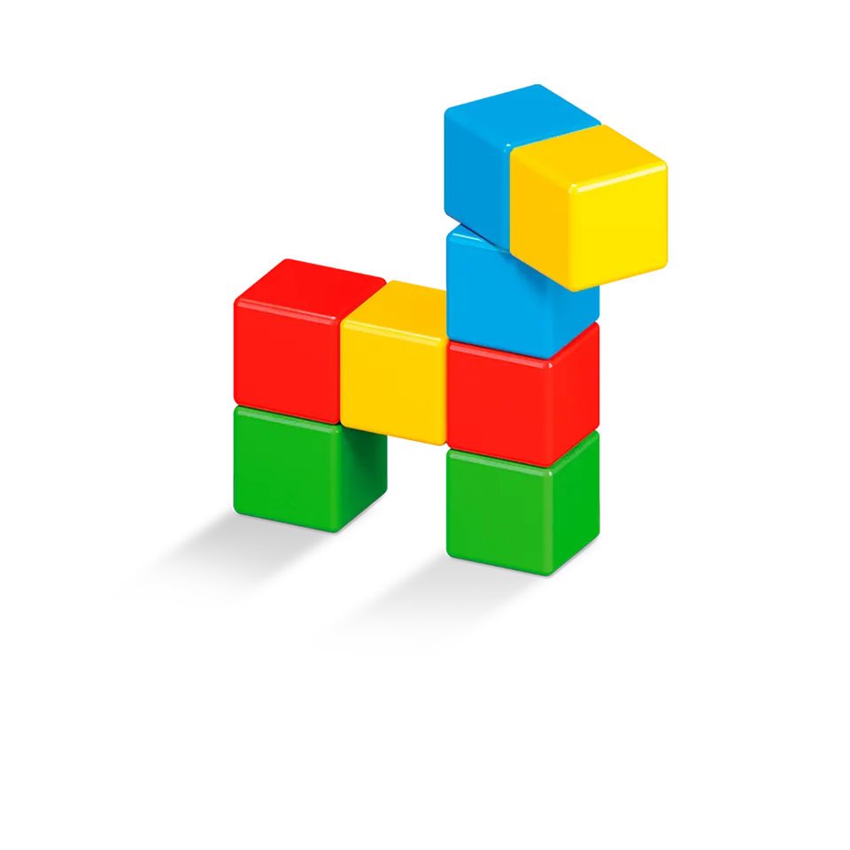 geomag-magicube-creations-chiot-8-cubes-magnetw-rfel-tier-bauset image 1