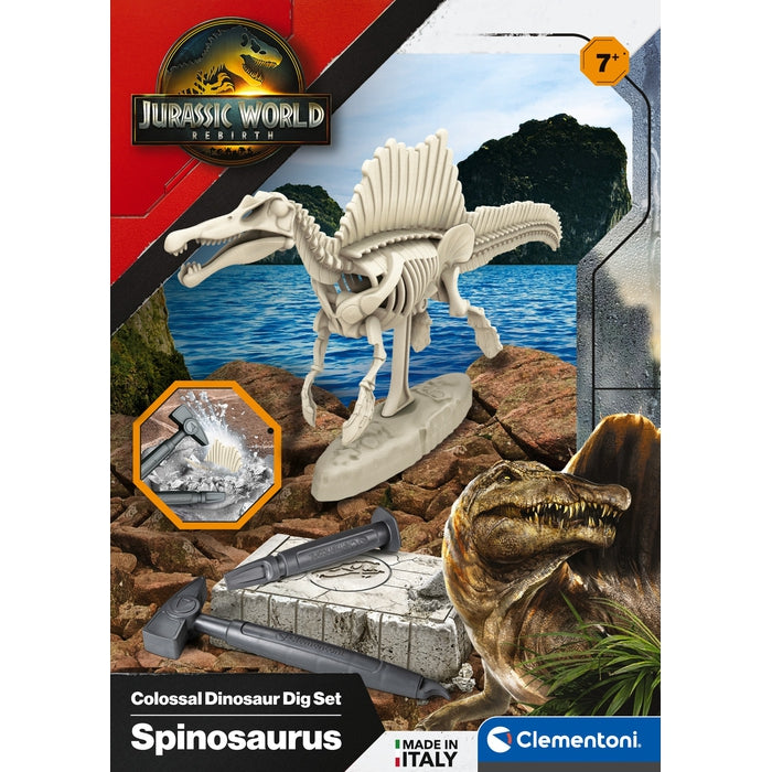 clementoni-jurassic-world-spinosauro-ausgrabungs-und-bauset-mit-dinosaurier-skel image 7
