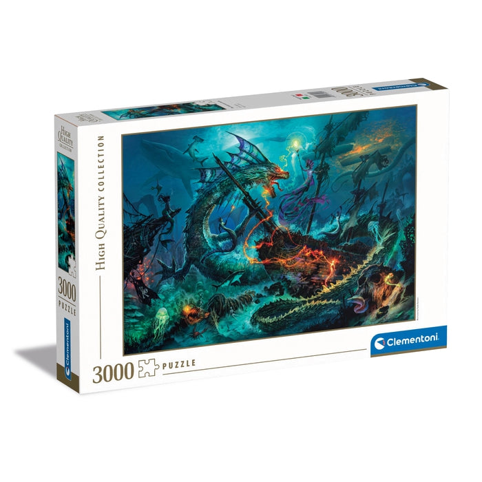 clementoni-the-underwater-battle-puzzle-3000-teile image 1