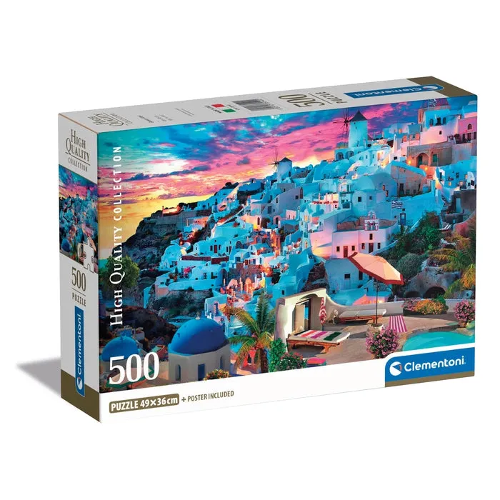 clementoni-greece-view-puzzle-500-teile image 1
