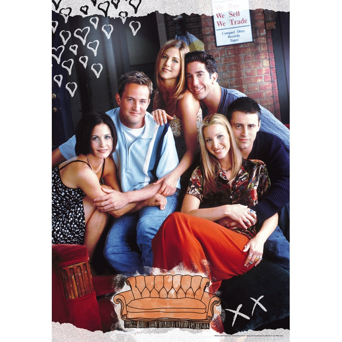 clementoni-friends-puzzle-1000-teile-70-x-50-cm-tv-serie image 2