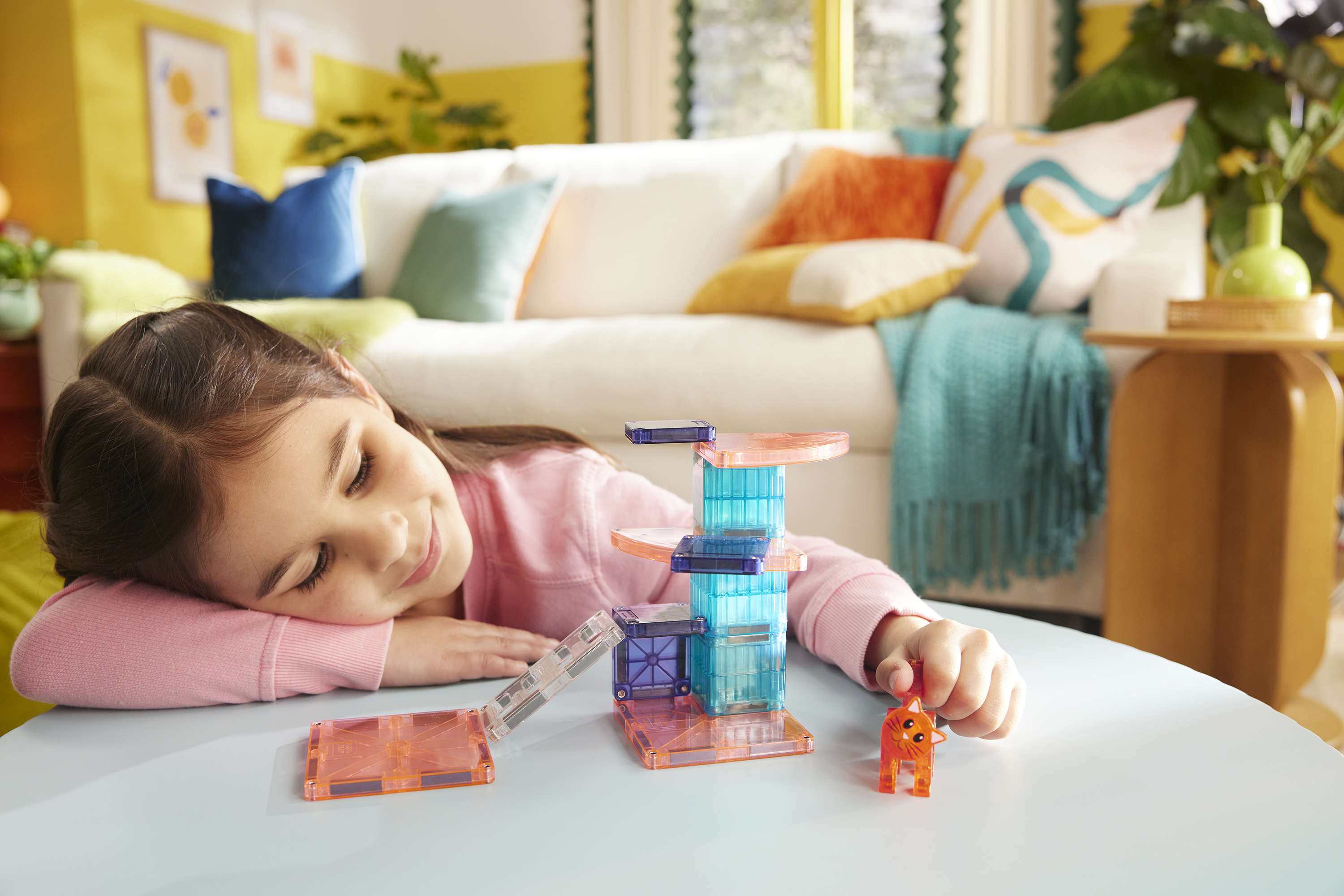 magna-tiles-cat-tree-13-teile-magnetisches-katzen-bauset-mit-micromags image 6