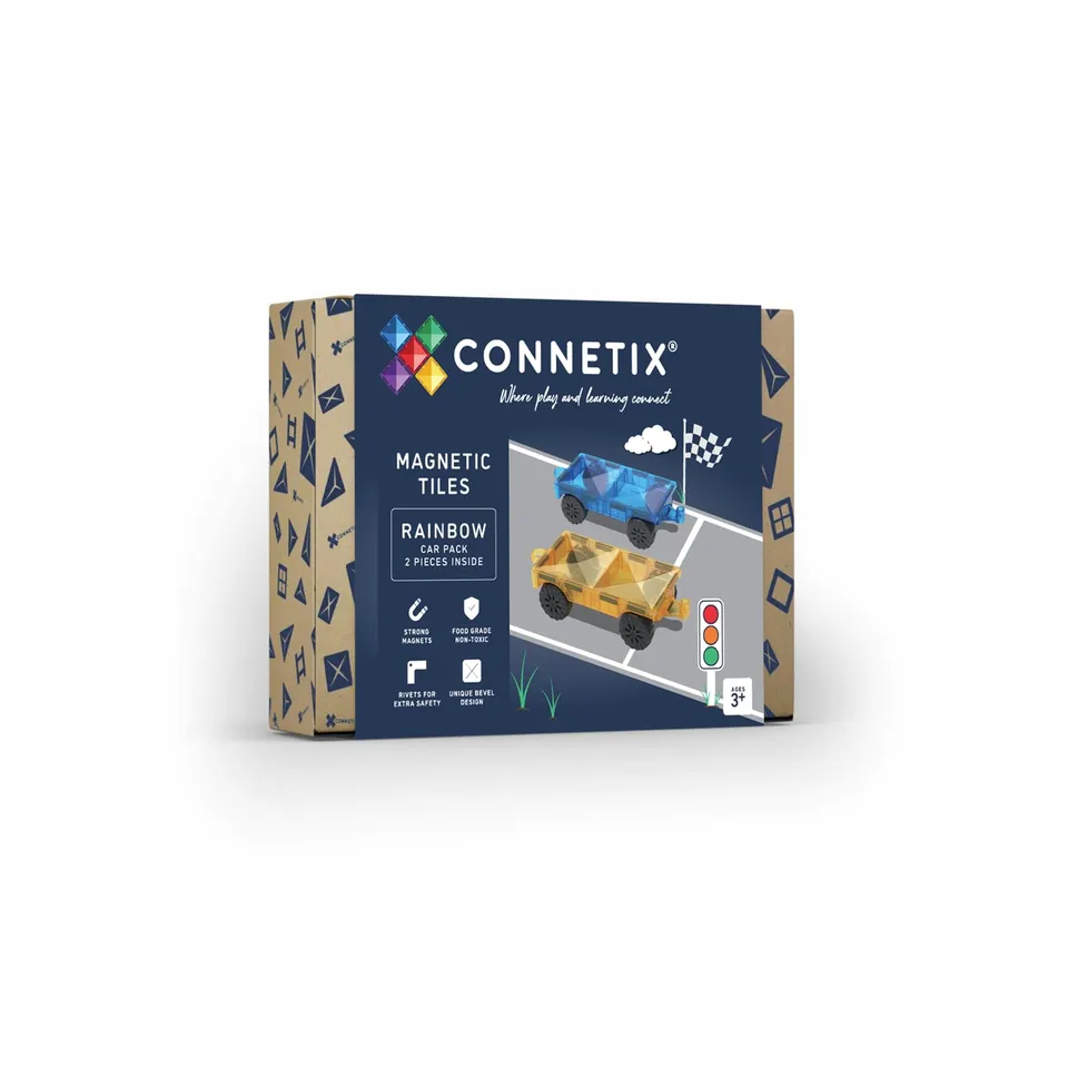 connetix-regenbogen-auto-pack-magnet-auto-basen-2-st-ck image 1