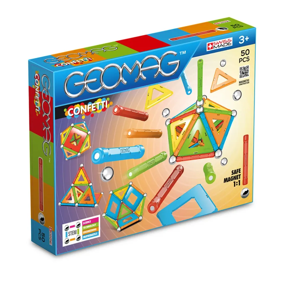 geomag-classic-confetti-50-pcs-magnetst-be-set-farbenfroh image 1
