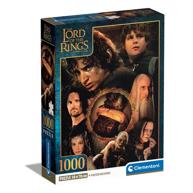 clementoni-the-lord-of-the-rings-puzzle-1000-teile-70-x-50-cm image 1